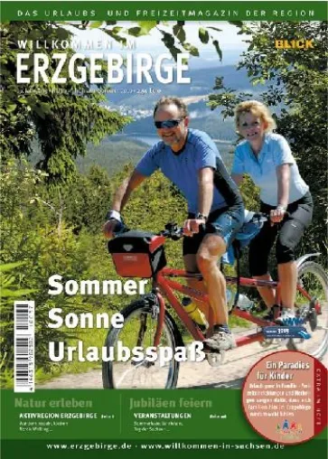 Bild: Aktiv durch das Erzgebirge mit dem WILLKOMMEN-Magazin für Urlauber und Ausflügler
