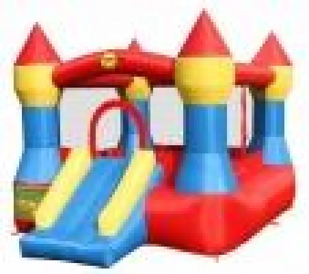 Hüpfburgen für private Haushalte sind das Trendprodukt für 2007 Bild: Hüpfburgen für private Haushalte sind das Trendprodukt für 2007