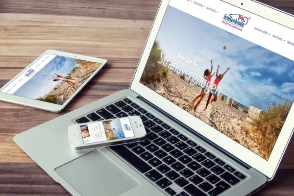 Bild: Ostseeheilbad Großenbrode mit neuer Webseite - Storytelling im Vordergrund