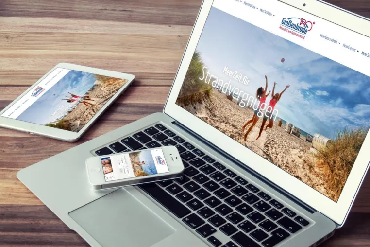 Bild: Ostseeheilbad Großenbrode mit neuer Webseite - Storytelling im Vordergrund