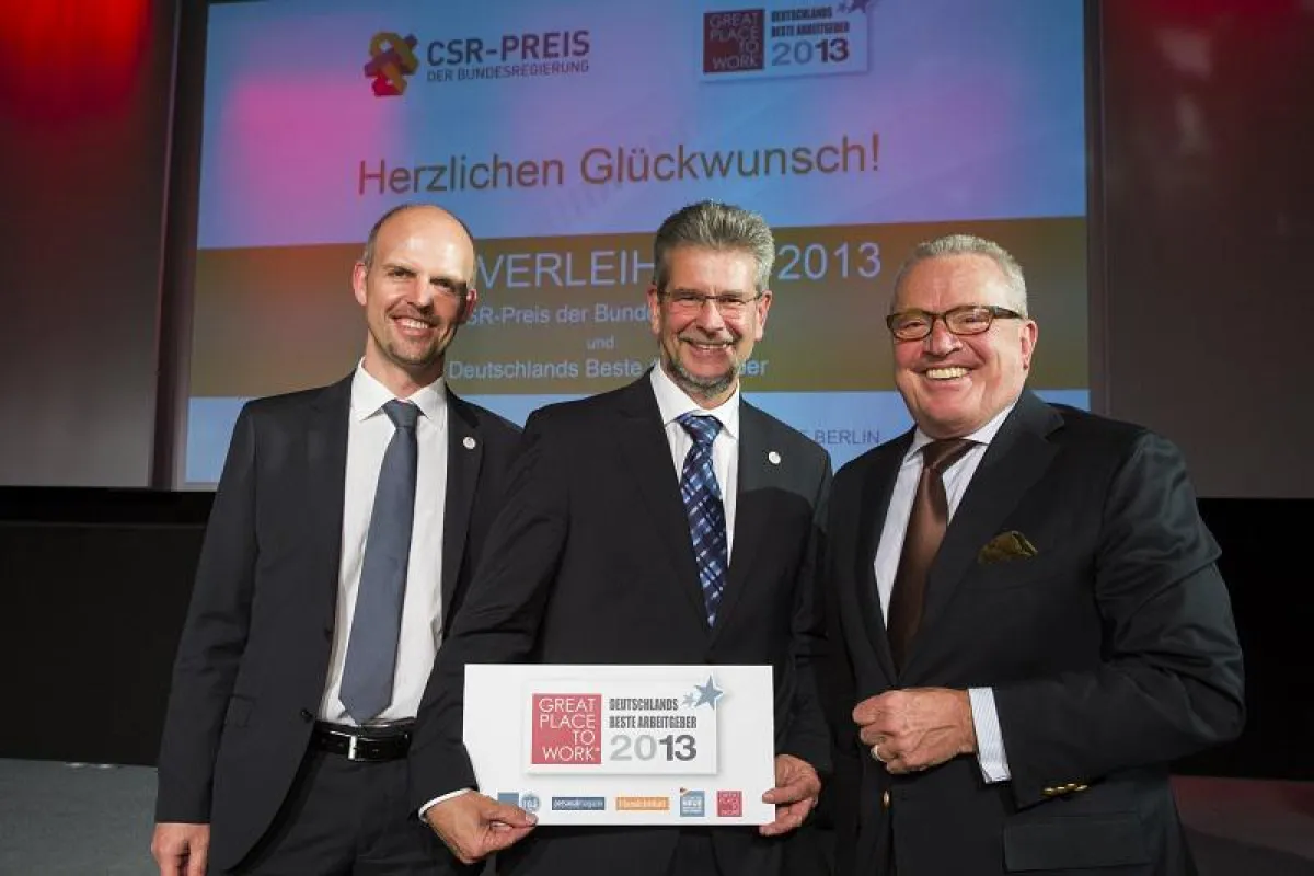 Von links nach rechts: Christian Gröbmüller, National Sales Manager NI Germany, Michael Dams, Gesch