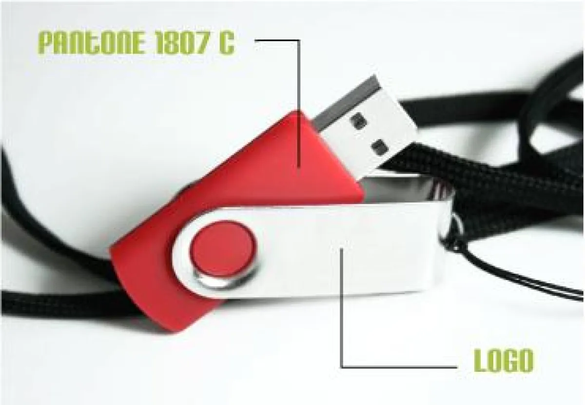 Beispiel Modell FLIPSTAR in Pantone 1807 C