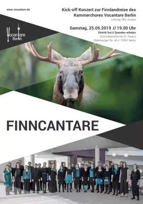Bild: A-cappella-Konzert „FINNCANTARE“ des Kammerchores Vocantare