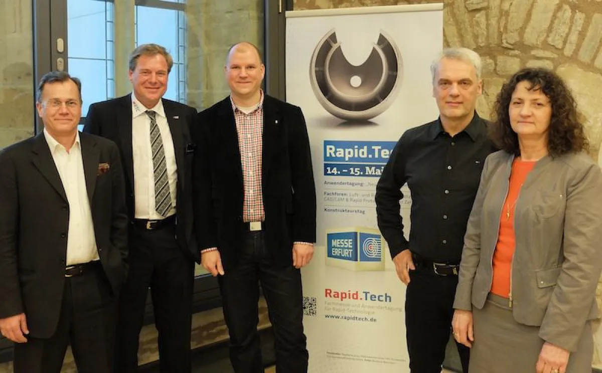 Wieland Kniffka (Messe), Michael Eichmann (RTC), Thomas Meurers (RGF), Jens Burghold, Simone Frech