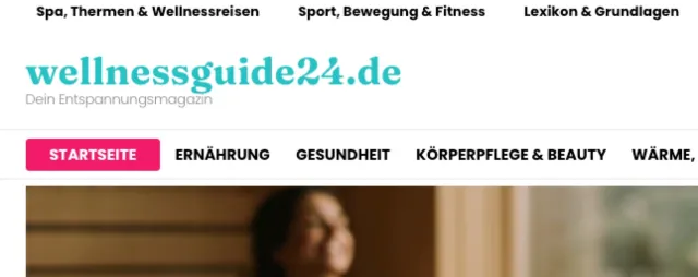 Bild: Neues Entspannungsmagazin online: wellnessguide24.de startete im Dezember