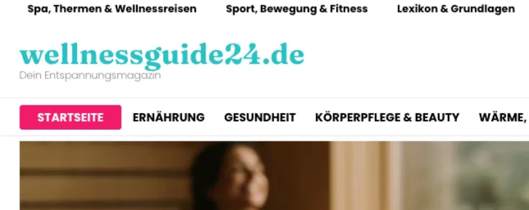 Neues Entspannungsmagazin online: wellnessguide24.de startete im Dezember Bild: Neues Entspannungsmagazin online: wellnessguide24.de startete im Dezember