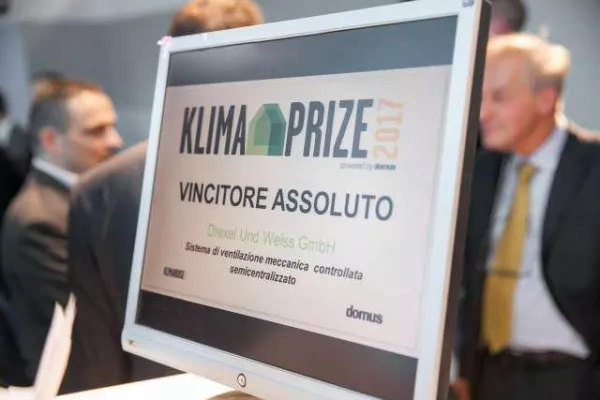 Bild: drexel und weiss gewinnt Klimahouse-Preis für innovativstes Produkt