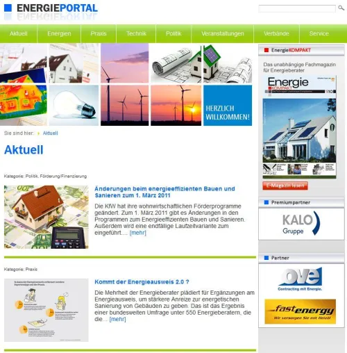 Neue Website für die Immobilienwirtschaft Bild: Neue Website für die Immobilienwirtschaft