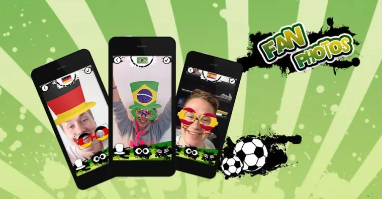 mobivention bringt Fan Fotos 2014 App für Fussball Fans heraus Bild: mobivention bringt Fan Fotos 2014 App für Fussball Fans heraus