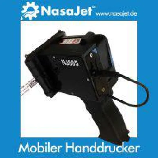 Bild: Handbeschriftungsgerät für Produktion, Versand und Handel - der Nasajet Handdrucker
