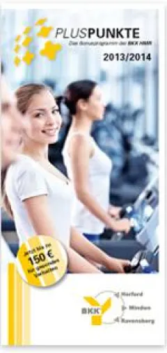 Bild: PlusPunkte - Bonusprogramm der BKK HMR 2013/2014