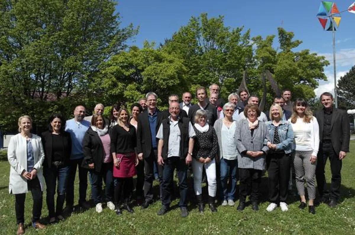 Jubilarehrung im Berufsbildungswerk der Stiftung Liebenau in Ravensburg.