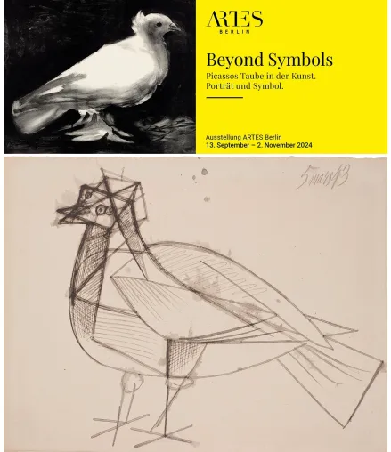 Bild: ARTES Berlin - Ausstellung: Beyond Symbols - Picassos Taube in der Kunst. Porträt und Symbol