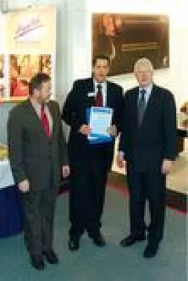 Bild: 5-Years-Award des BDVT in Silber