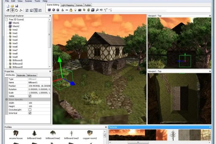 CopperCube 1.0.6 - neue 3D Engine für Flash veröffentlicht Bild: CopperCube 1.0.6 - neue 3D Engine für Flash veröffentlicht