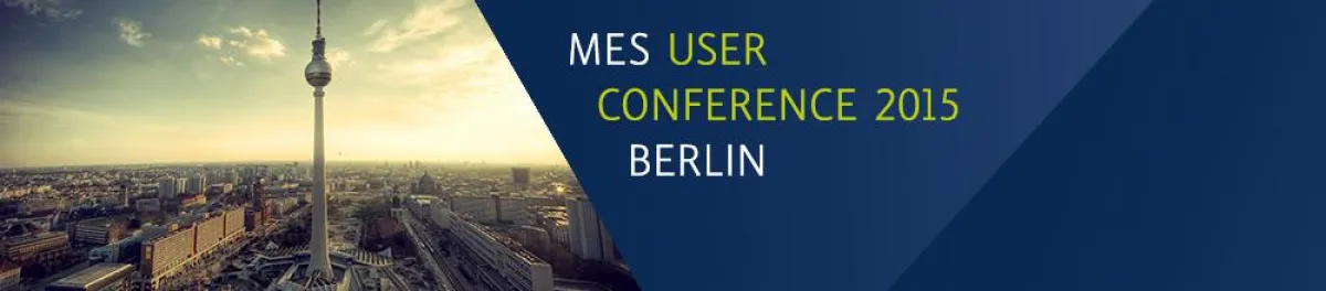 MES Anwenderkonferenz 2015