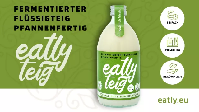 Bild: Auszeichnung für eatly | Vegan Food Award 2020: