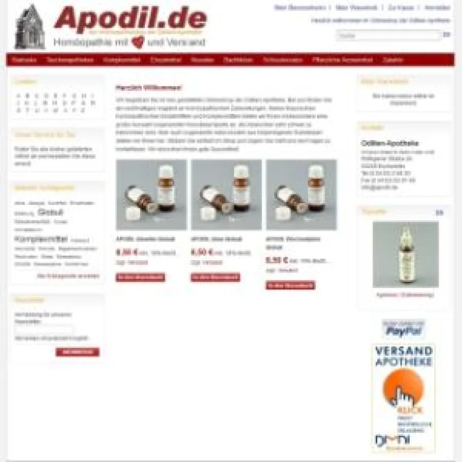 Magento-Agentur team in medias erstellt Magento-Shop für Online-Apotheke