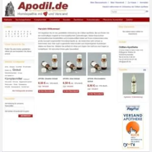 Magento Apotheke Bild: Magento Apotheke