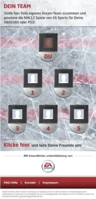 Bild: Die Deutsche Eishockey Liga (DEL) präsentiert neue Facebook-Anwendungen von der Haimspiel Media GmbH