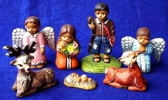 Bild: El Tucan bzeigt grösste Auswahl an Weihnachtskrippen auf den Weihnachtsmärkten