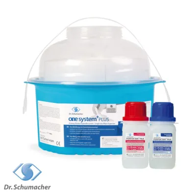 Bild: Dr. Schumacher präsentiert Produktneuheiten auf der Arab Health