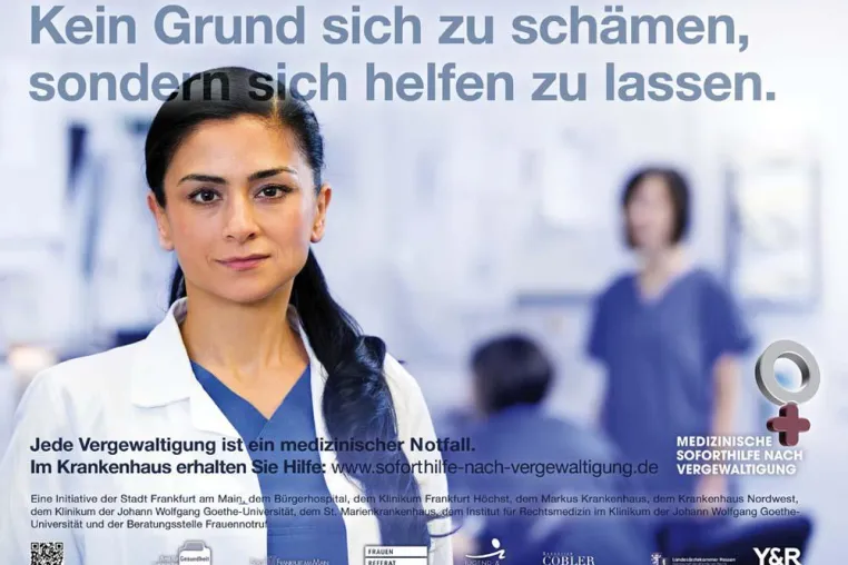 Bild: Beratungsstelle Frauennotruf Frankfurt startet erneut erfolgreiche Plakatkampagne