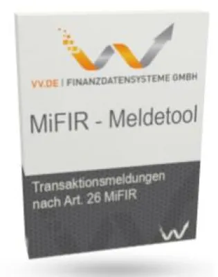 Bild: Transaktionsmeldung an die FMA Liechtenstein mit dem Mifir Meldetool der vv.de