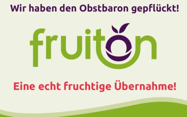 Bild: Zwei Pioniere, ein Ziel: fruiton übernimmt Obstbaron und holt Gründer Justus Stieler an Bord