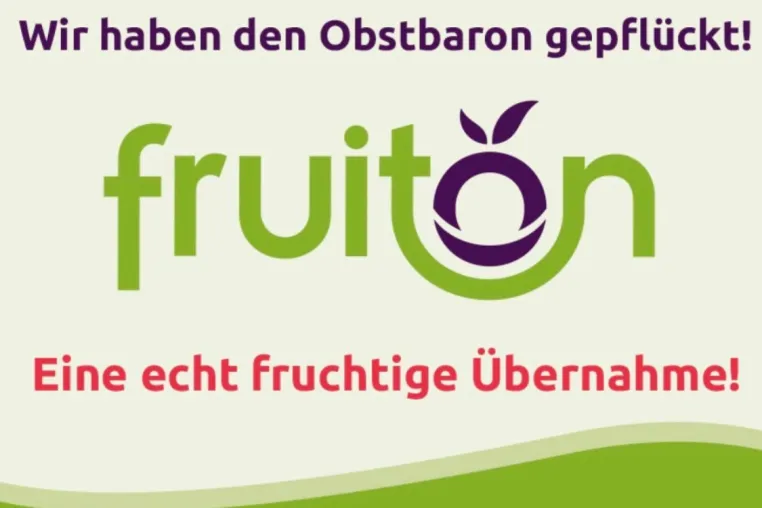 Bild: Zwei Pioniere, ein Ziel: fruiton übernimmt Obstbaron und holt Gründer Justus Stieler an Bord