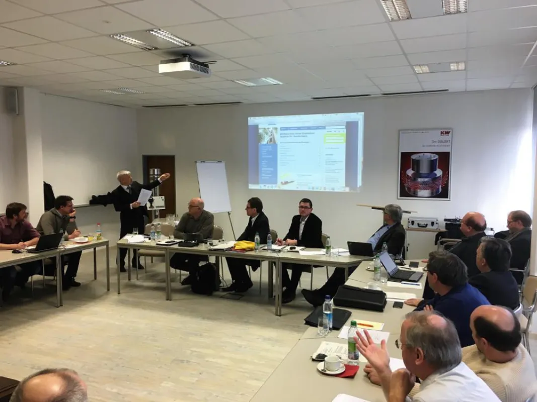 Das technische Meeting der EFA in Maisach.