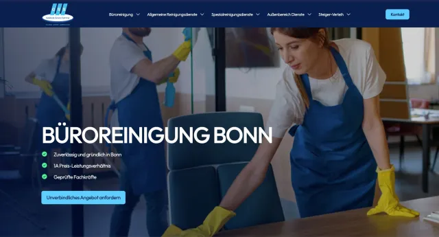 Bild: Büroreinigung Bonn: ISO-zertifizierter Gebäudeservice für Unternehmen im Großraum NRW