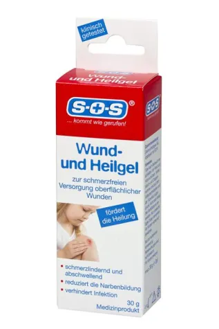 Bild: SOS Wund- und Heilgel und SOS Wund-Reinigungsspray