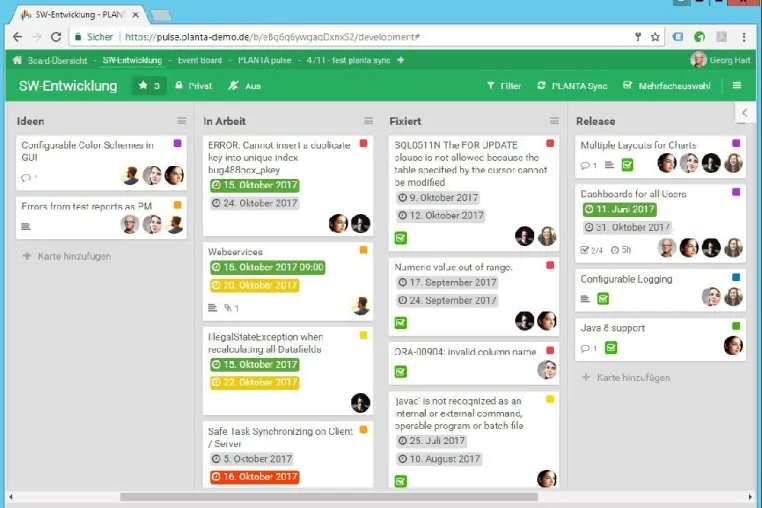 PLANTA pulse auf dem PM Forum 2017 Bild: PLANTA pulse auf dem PM Forum 2017