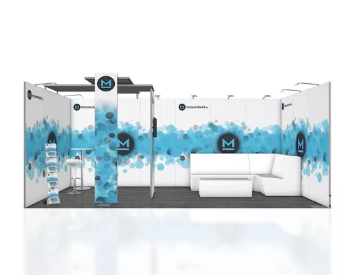 Bild: Design-Messestände OCTAwall von messestand.de für die Uhren und Schmuckmesse MIDORA