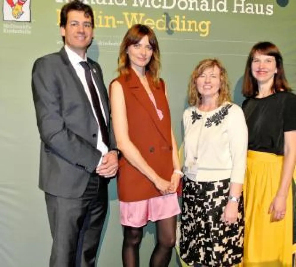 Adrian Köstler, Eva Padberg, Ute Weißgerber-Knop und Cindy Gill
