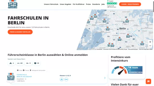 Bild: 123 Fahrschule Berlin - Ihr Weg zum Führerschein in Berlin 