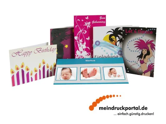 Bild: meindruckportal.de erweitert Angebot um Gruß- und Einladungskarten
