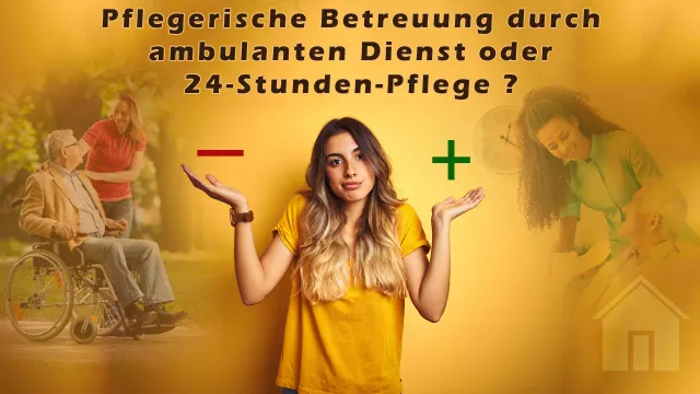 Bild: Pflegerische Betreuung durch ambulanten Dienst oder 24-Stunden-Pflege in Hessen: Was ist die bessere Wahl?