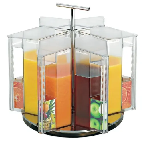 Bild: Funktionalität trifft pfiffiges Design: die neue Saft- und Cerealienbar „Smart“ von Hepp