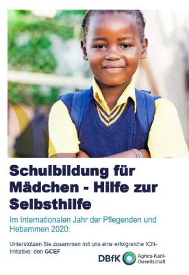 Bild: Schulbildung für Mädchen in Afrika – unterstützen Sie das Projekt des International Council of Nurses