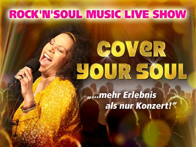 Bewegende Rock’n’Soul Music Live Show „Cover your Soul“ im PEM Theater an den Elbbrücken Bild: Bewegende Rock’n’Soul Music Live Show „Cover your Soul“ im PEM Theater an den Elbbrücken