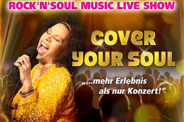 Bild: Bewegende Rock’n’Soul Music Live Show „Cover your Soul“ im PEM Theater an den Elbbrücken