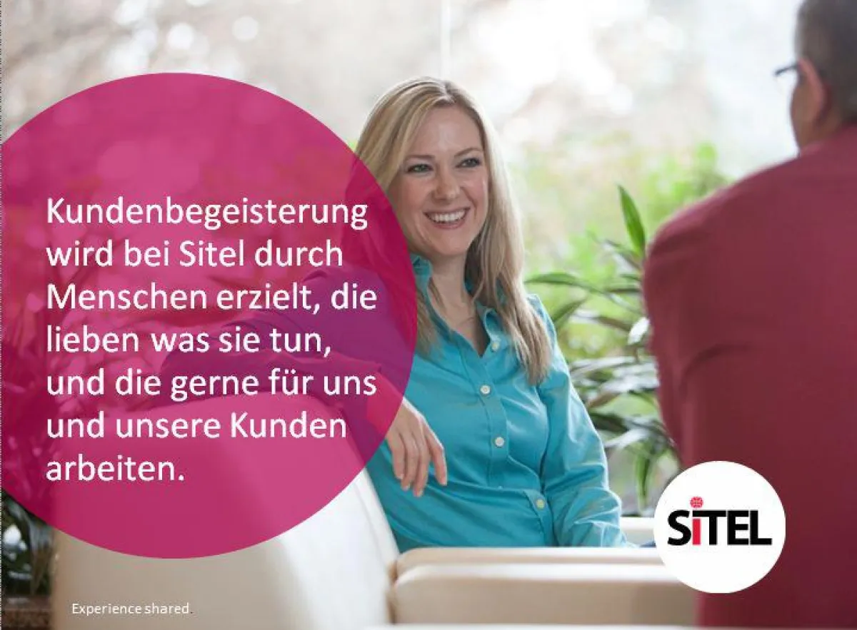 Mitglied im Team bei Sitel werden.