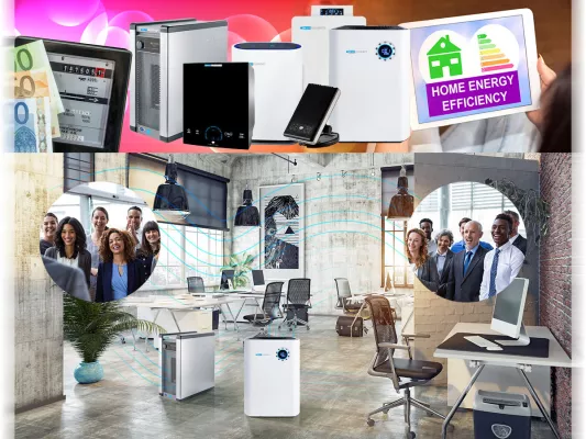Bild: Beste Luftqualität, Viren entfernen und Stromkosten sparen – Luftreiniger ab 19 Watt und super leise