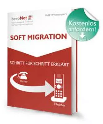 Bild: Kostenloses Whitepaper zur Soft Migration von der beroNet GmbH