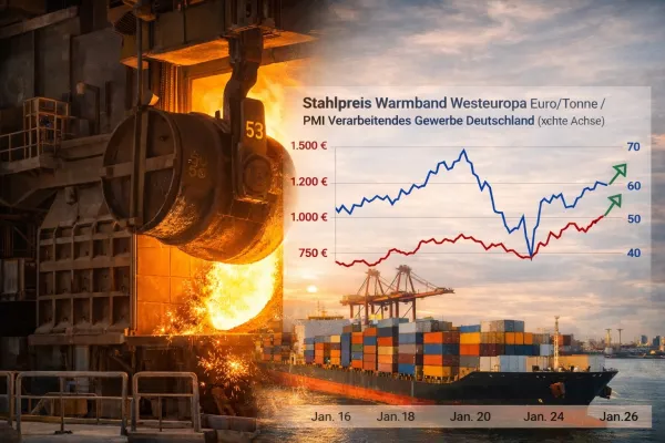 Bild: Lofttüren Preis 2026: Energiepreise, Stahlmarkt und globale Logistik beeinflussen die Kosten