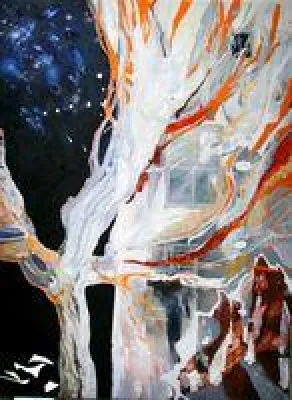 Bild: Vernissage in der Achtzig-Galerie mit »Traumwelten« der Künstlerin Alexandra Badt