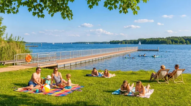 Bild: Plau am See: Badestelle FreiLust feiert am Samstag Steg-Einweihung und SommerSonnenWende-Fest