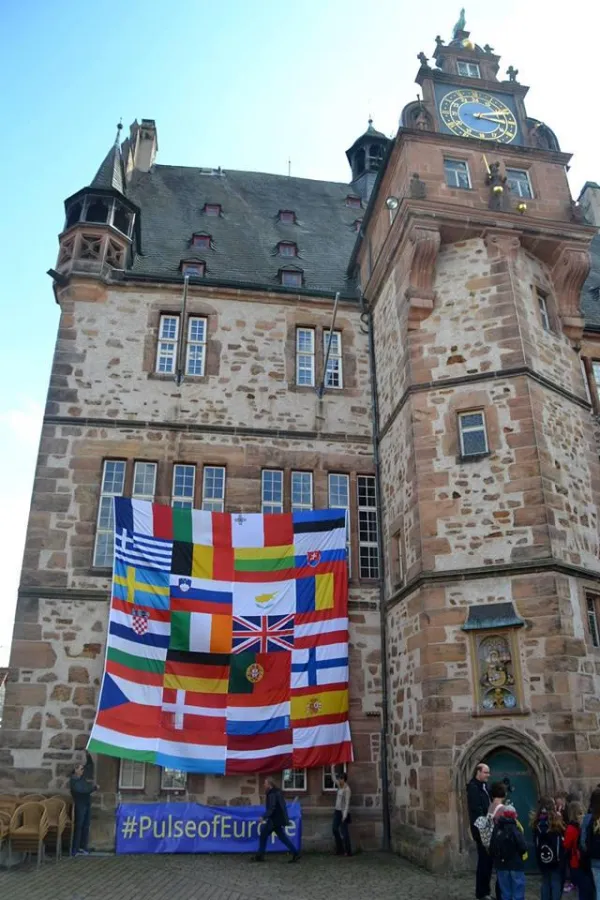 Better Together in Europa: Rathaus Marburg